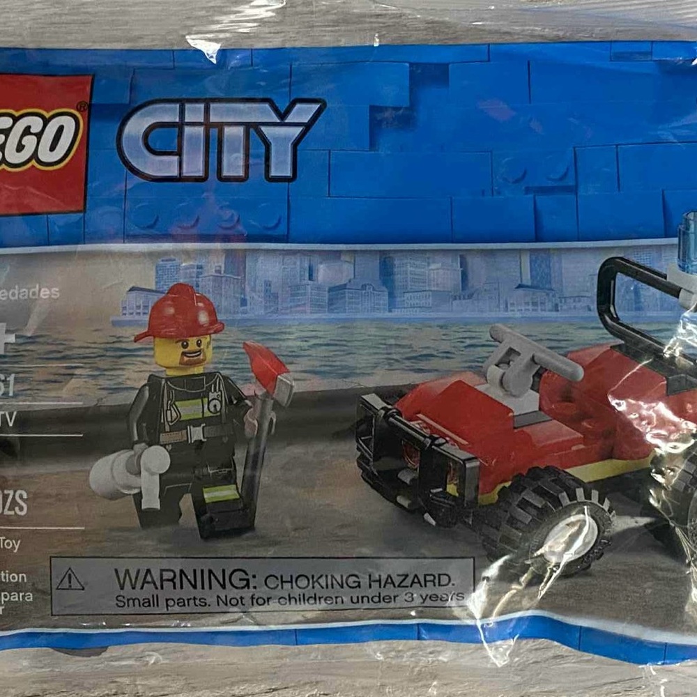 LEGO 30361 CITY Fire ATV Polybag Lego Shop Exclusive